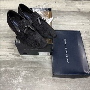 Giorgio Brutini Black Loafers